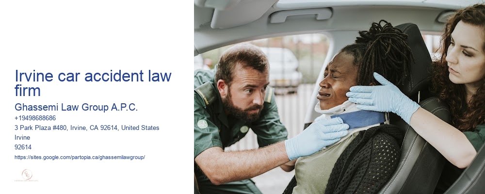 Irvine car accident law firm