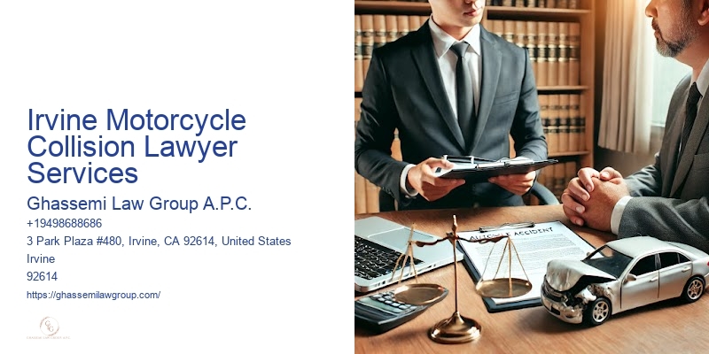 Irvine Motorcycle Collision Lawyer Services