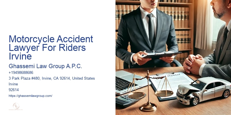 Motorcycle Accident Lawyer For Riders Irvine