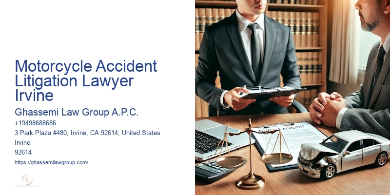 Motorcycle Accident Litigation Lawyer Irvine