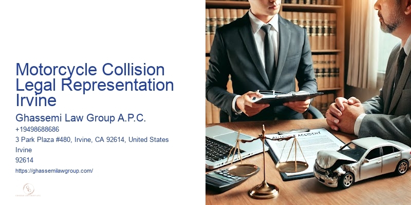 Motorcycle Collision Legal Representation Irvine
