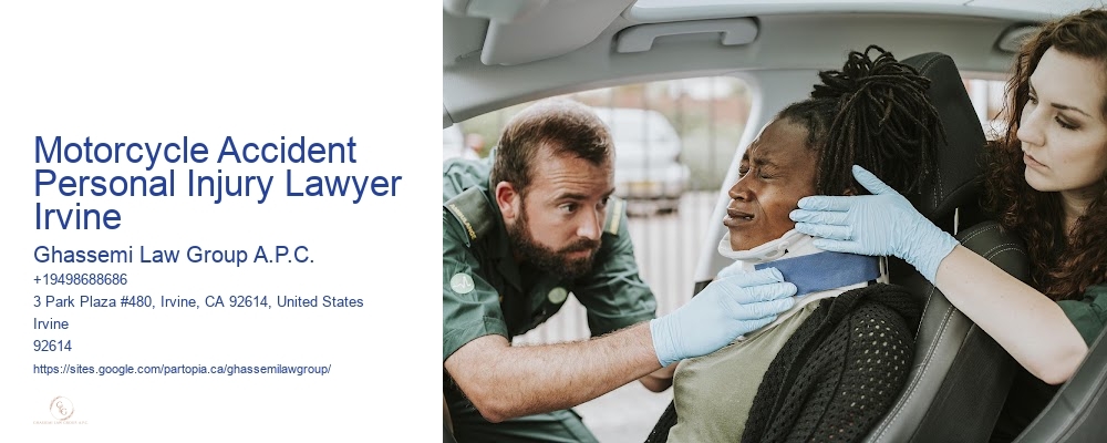 Motorcycle Accident Personal Injury Lawyer Irvine