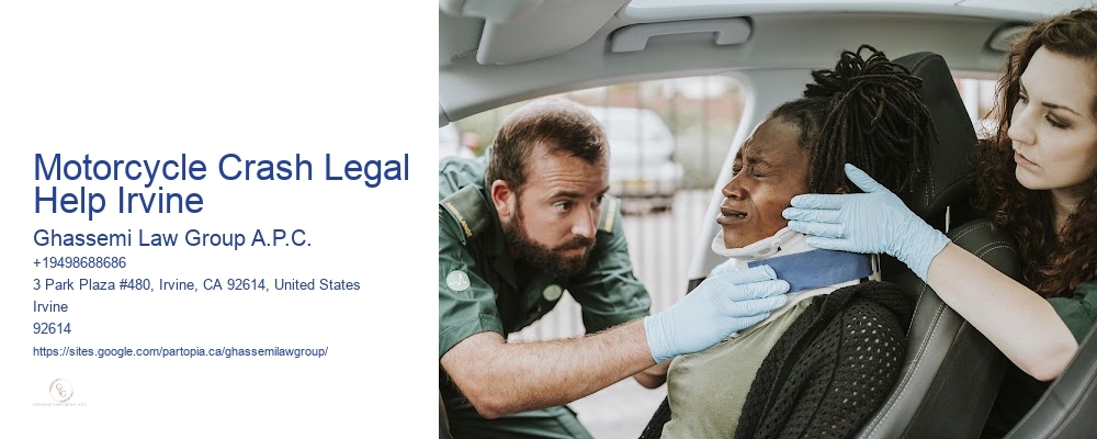 Motorcycle Crash Legal Help Irvine