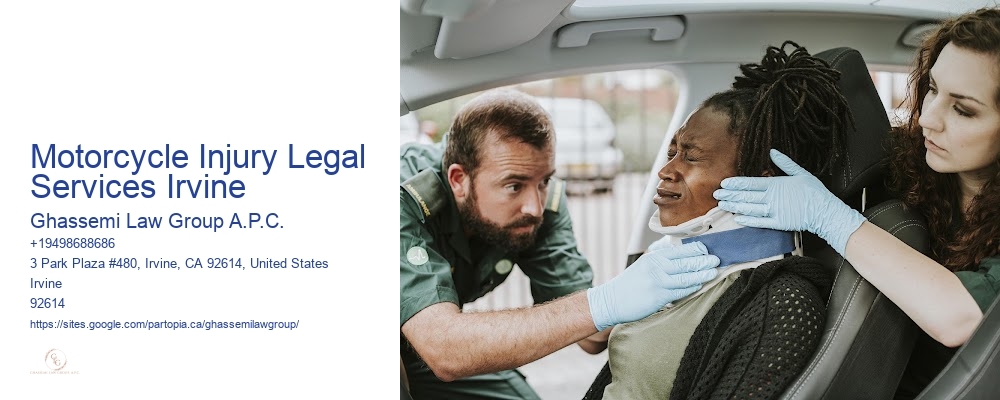 Motorcycle Injury Legal Services Irvine