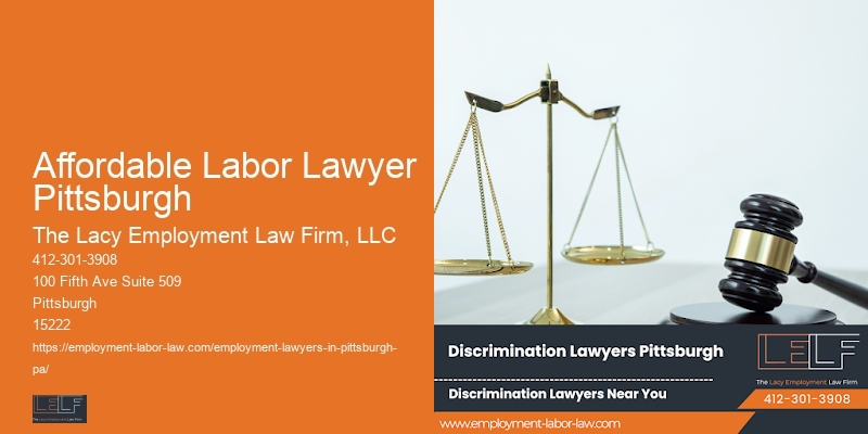 Affordable Labor Lawyer Pittsburgh Workplace Lawsuit Attorney