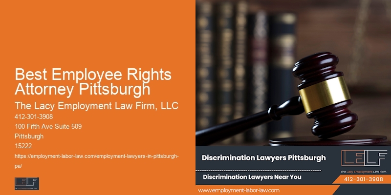 Best Employee Rights Attorney Pittsburgh Employment Lawyers Free Consultation