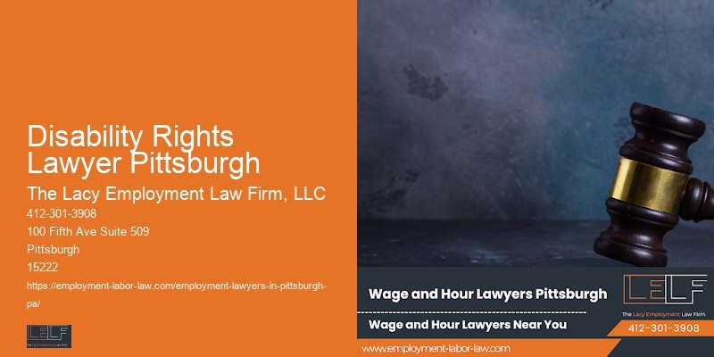 Workplace Rights Attorney Disability Rights Lawyer Pittsburgh