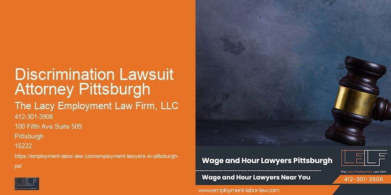 Affordable Discrimination Lawsuit Attorney Pittsburgh Labor Attorney
