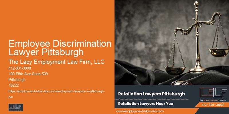 Employee Discrimination Lawyer Pittsburgh