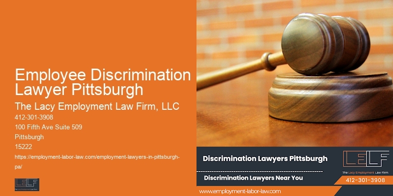 Affordable Workplace Lawyer Employee Discrimination Lawyer Pittsburgh