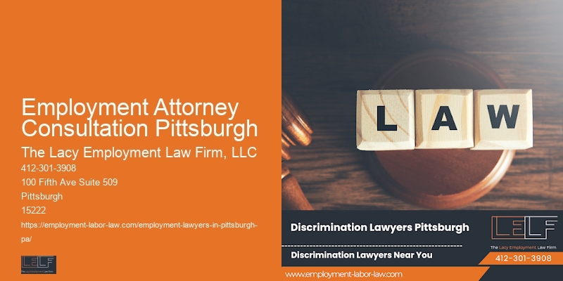 Employee Legal Services Employment Attorney Consultation Pittsburgh