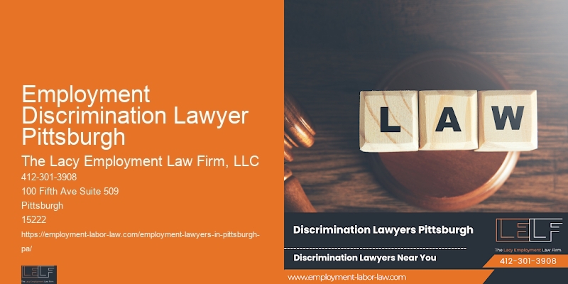 Employment Discrimination Lawyer Pittsburgh Employee Legal Assistance