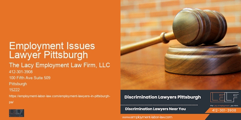 Workplace Harassment Consultation Employment Issues Lawyer Pittsburgh Pa