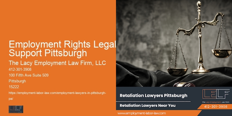 Employment Rights Legal Support Pittsburgh