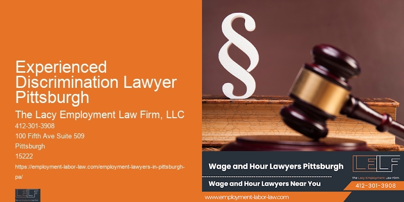 Experienced Discrimination Lawyer Pittsburgh
