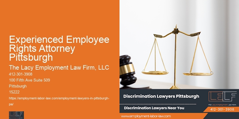 Affordable Employee Legal Help Experienced Employee Rights Attorney Pittsburgh