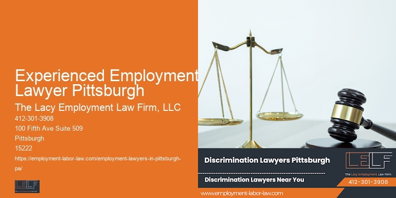 Experienced Employment Lawyer Pittsburgh Workplace Lawyer Consultation