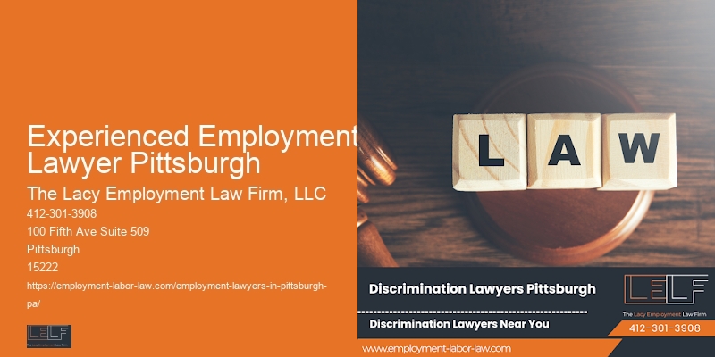 Workplace Harassment Legal Advice Experienced Employment Lawyer Pittsburgh