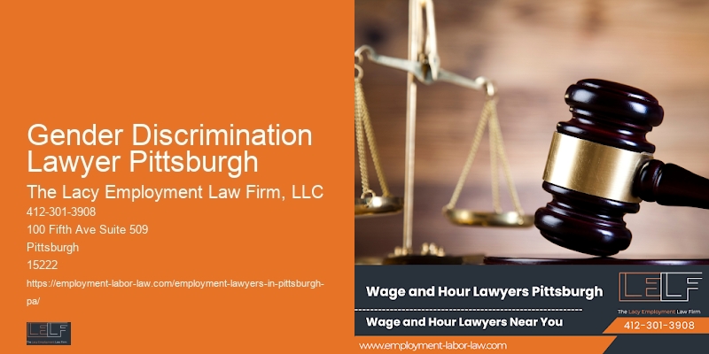 Employee Rights Attorney Services Gender Discrimination Lawyer Pittsburgh