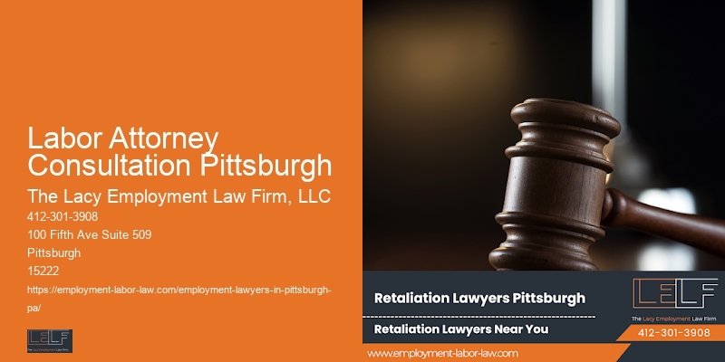 Employee Legal Advice Labor Attorney Consultation Pittsburgh