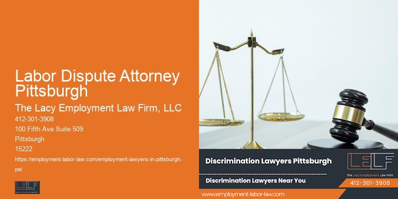 Workplace Discrimination Attorney Labor Dispute Attorney Pittsburgh
