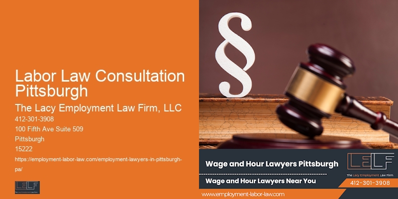 Labor Law Consultation Pittsburgh