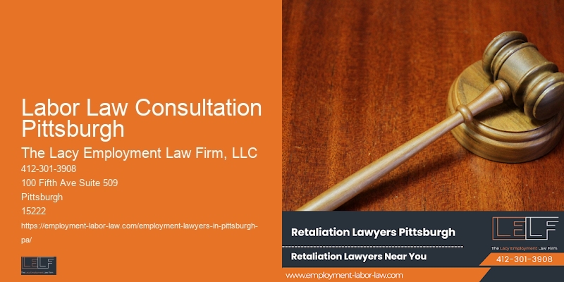 Employment Law Specialists Labor Law Consultation Pittsburgh