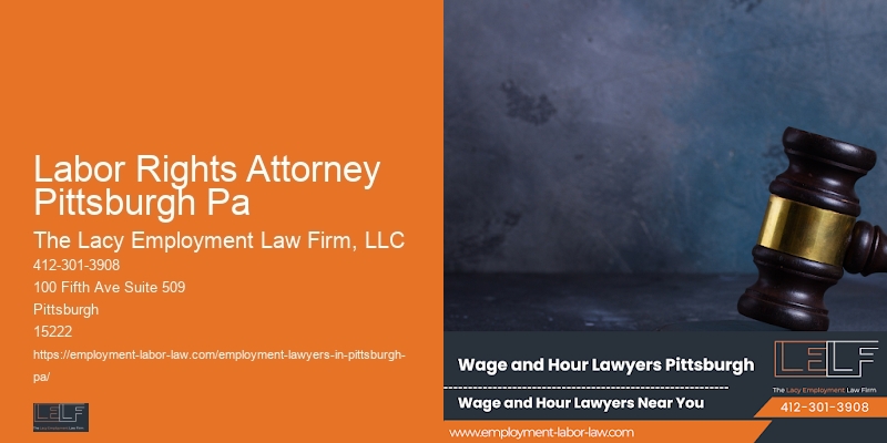 Employee Rights Advocacy Labor Rights Attorney Pittsburgh Pa
