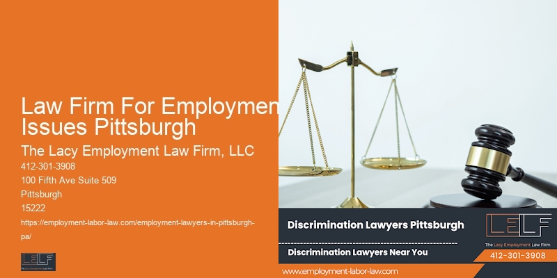 Employee Rights Attorney Law Firm For Employment Issues Pittsburgh Area