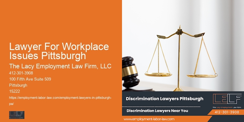 Harassment Attorney Lawyer For Workplace Issues Pittsburgh