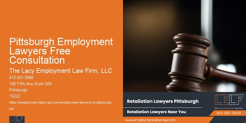 Best Labor Law Specialists Pittsburgh Employment Lawyers Free Consultation