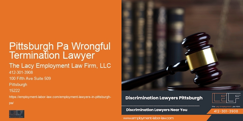Racial Discrimination Lawyer Pittsburgh Pa Wrongful Termination Lawyer