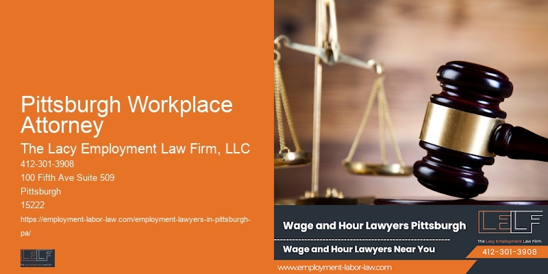 Pittsburgh Workplace Attorney Wrongful Dismissal Lawyer