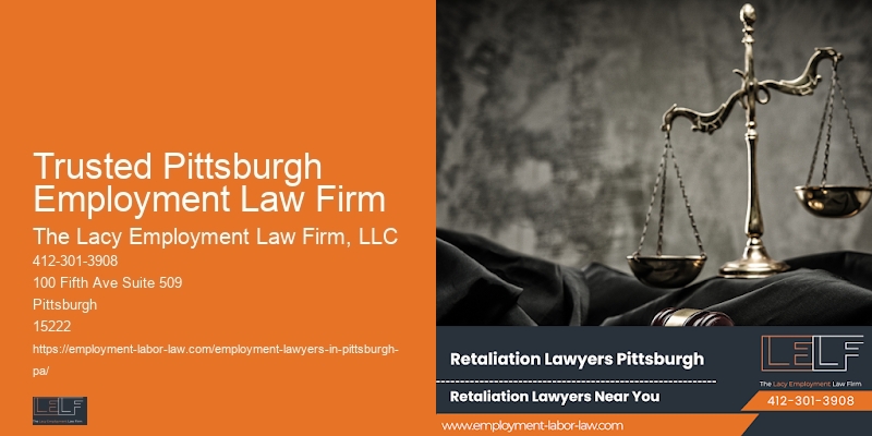 Trusted Pittsburgh Employment Law Firm