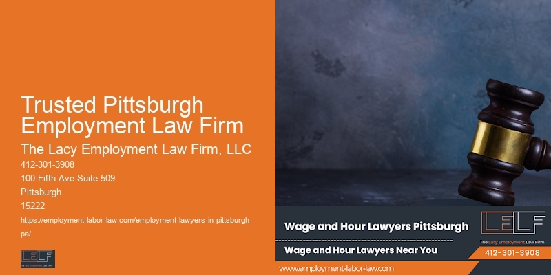 Workplace Rights Lawyer Trusted Pittsburgh Employment Law Firm