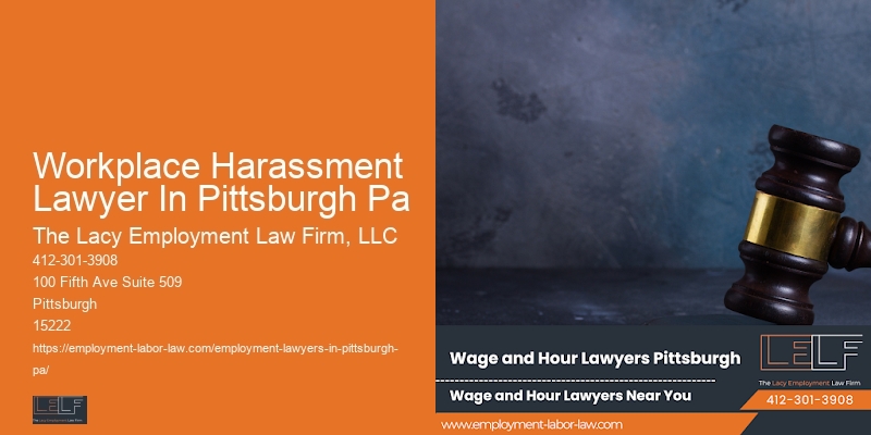 Employment Discrimination Lawyer Workplace Harassment Lawyer In Pittsburgh Pa