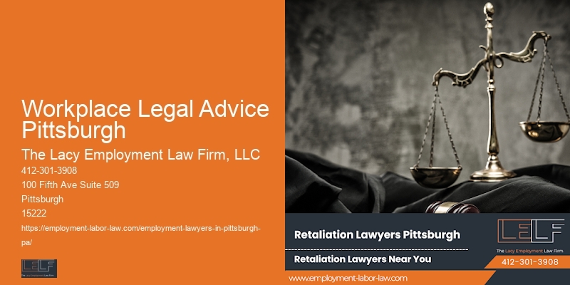 Workplace Legal Advice Pittsburgh