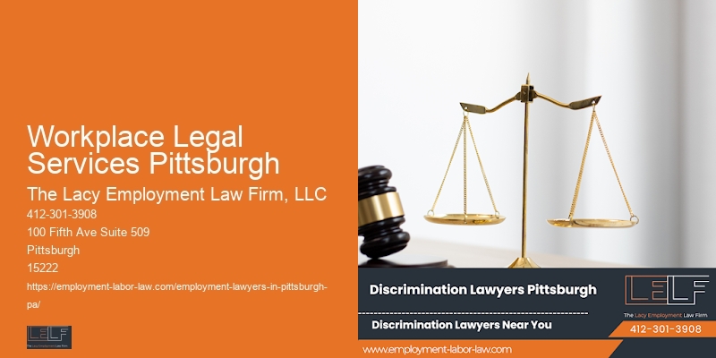Workplace Legal Services Pittsburgh Workplace Dispute Lawyer