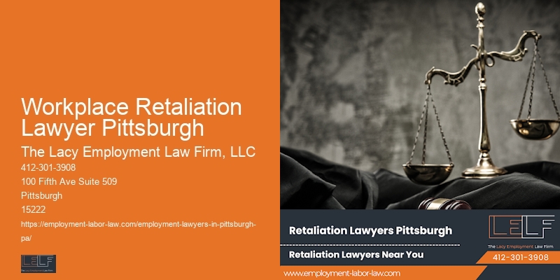 Workplace Retaliation Lawyer Pittsburgh