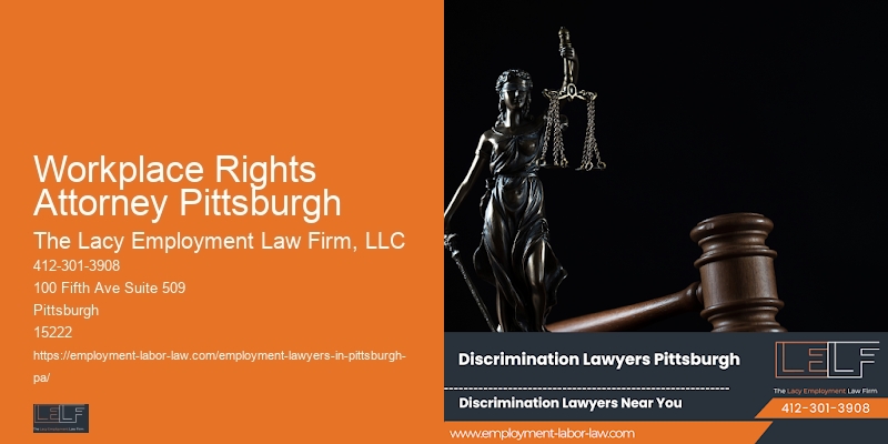 Affordable Discrimination Lawyer Workplace Rights Attorney Pittsburgh