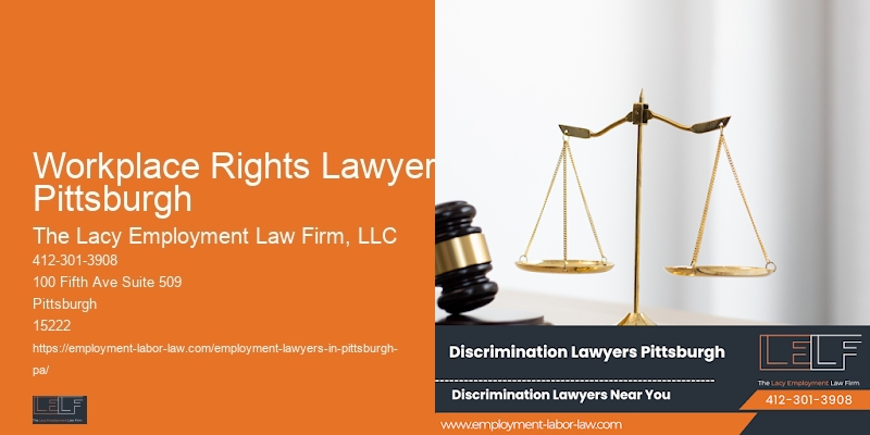 Workplace Rights Lawyer Pittsburgh Wrongful Dismissal Lawyer