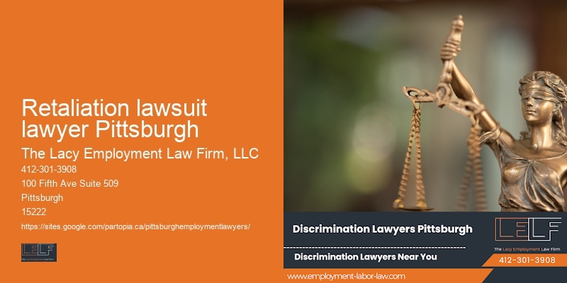 Retaliation lawsuit lawyer Pittsburgh