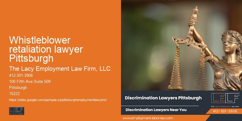 Whistleblower retaliation lawyer Pittsburgh