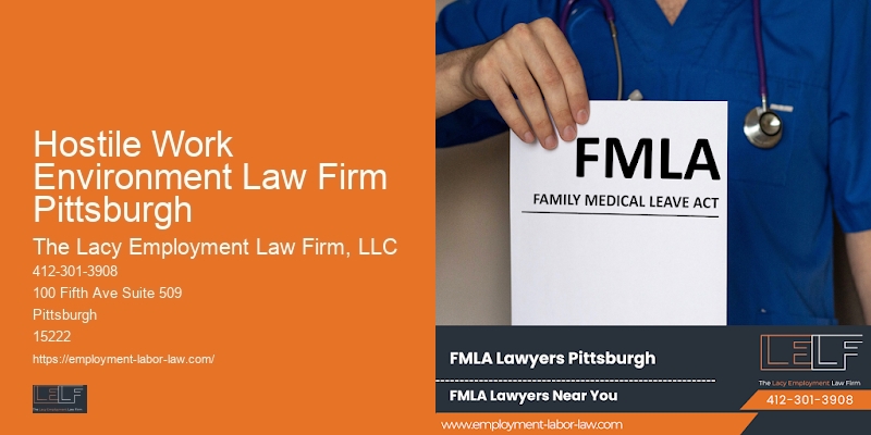 Hostile Work Environment Law Firm Pittsburgh