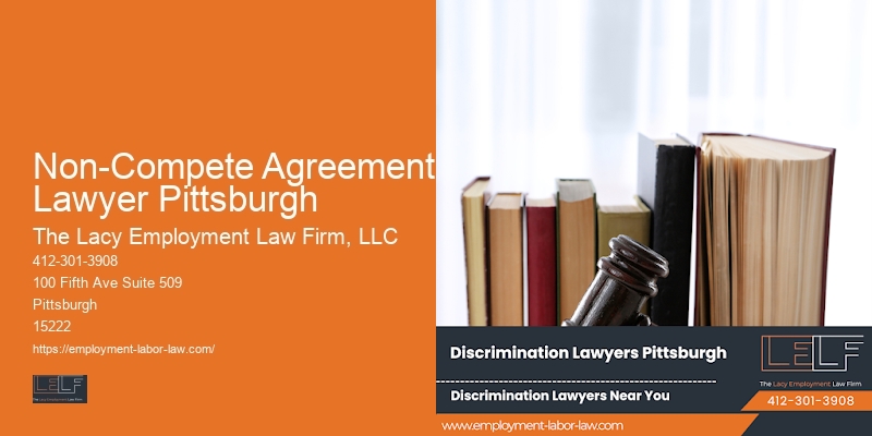 Non-Compete Agreement Lawyer Pittsburgh
