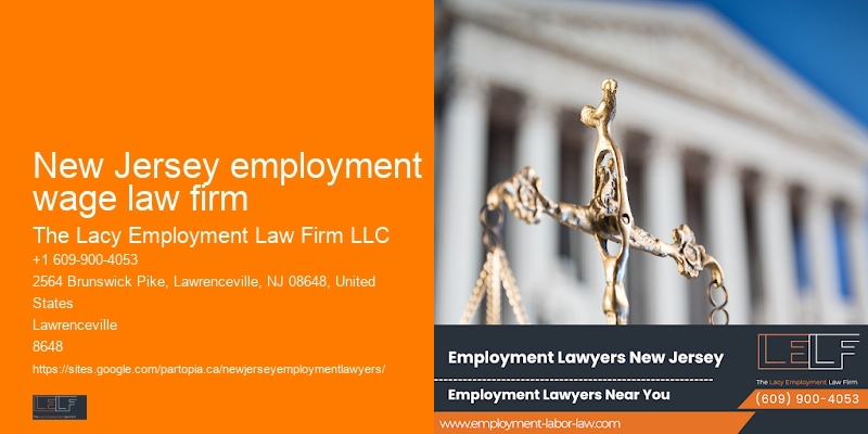New Jersey employment wage law firm