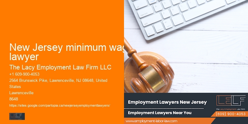 New Jersey minimum wage lawyer