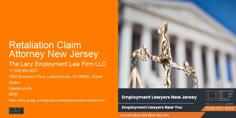 Retaliation Claim Attorney New Jersey