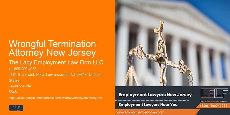 Wrongful Termination Attorney New Jersey
