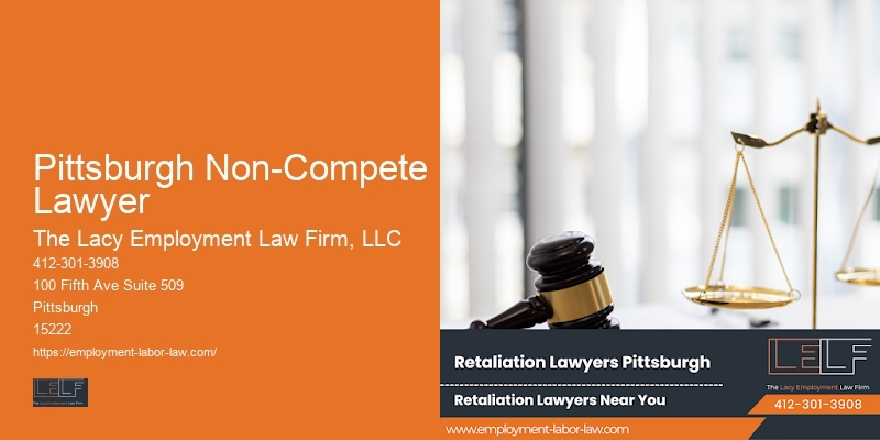 Employment Law Reports Pittsburgh Non-Compete Lawyer
